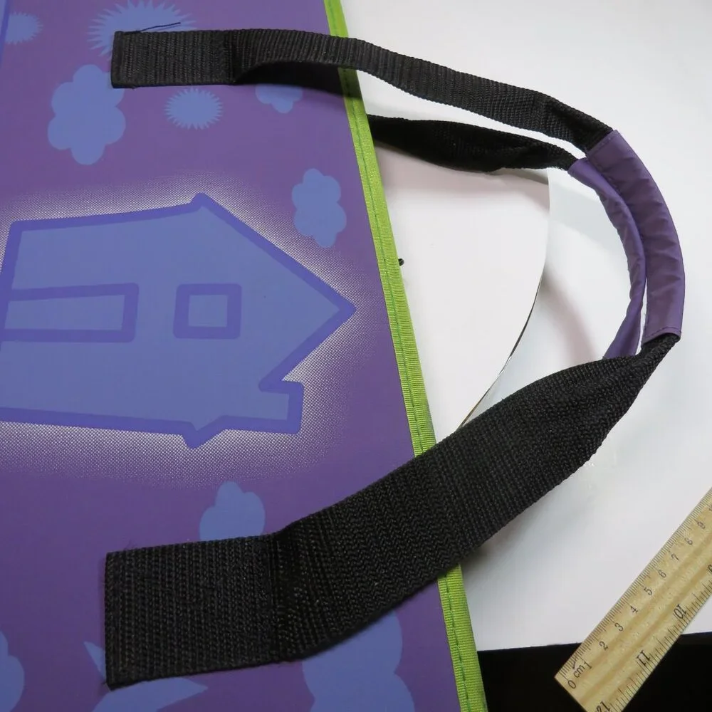 Purple Portfolio Art Storage BAG for Posters with pockets 5 LBS EMPTY